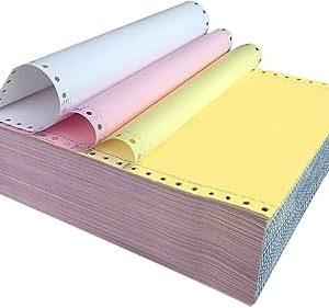2 PLY CARBON COPY DOT MATRIX PRINTER PAPER 9.5"X11"