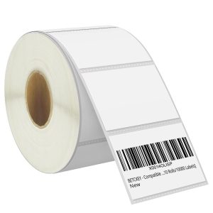 38MM X 25MM MATTE ECO BLANK, DIRECT THERMAL LABEL, 1 CORE, 1 UPS, 1000 PCS ROLL